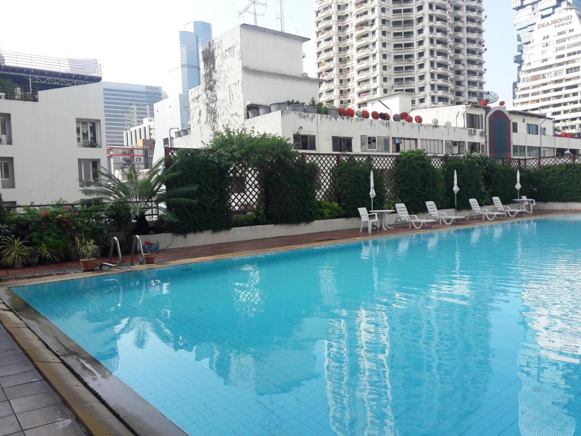 Panoramic City View Room At Silom バンコク都 エクステリア 写真