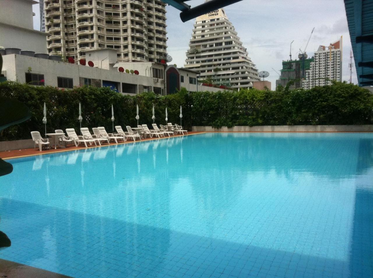 Panoramic City View Room At Silom バンコク都 エクステリア 写真